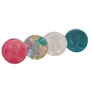 Lululemon Small Claw Hair Clips 4 Pack